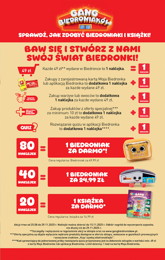 Biedronka Jasło Dębowiec - gazetka promocyjna