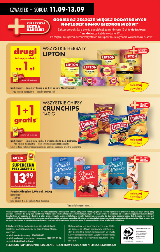 Biedronka Jasło Dębowiec - gazetka promocyjna