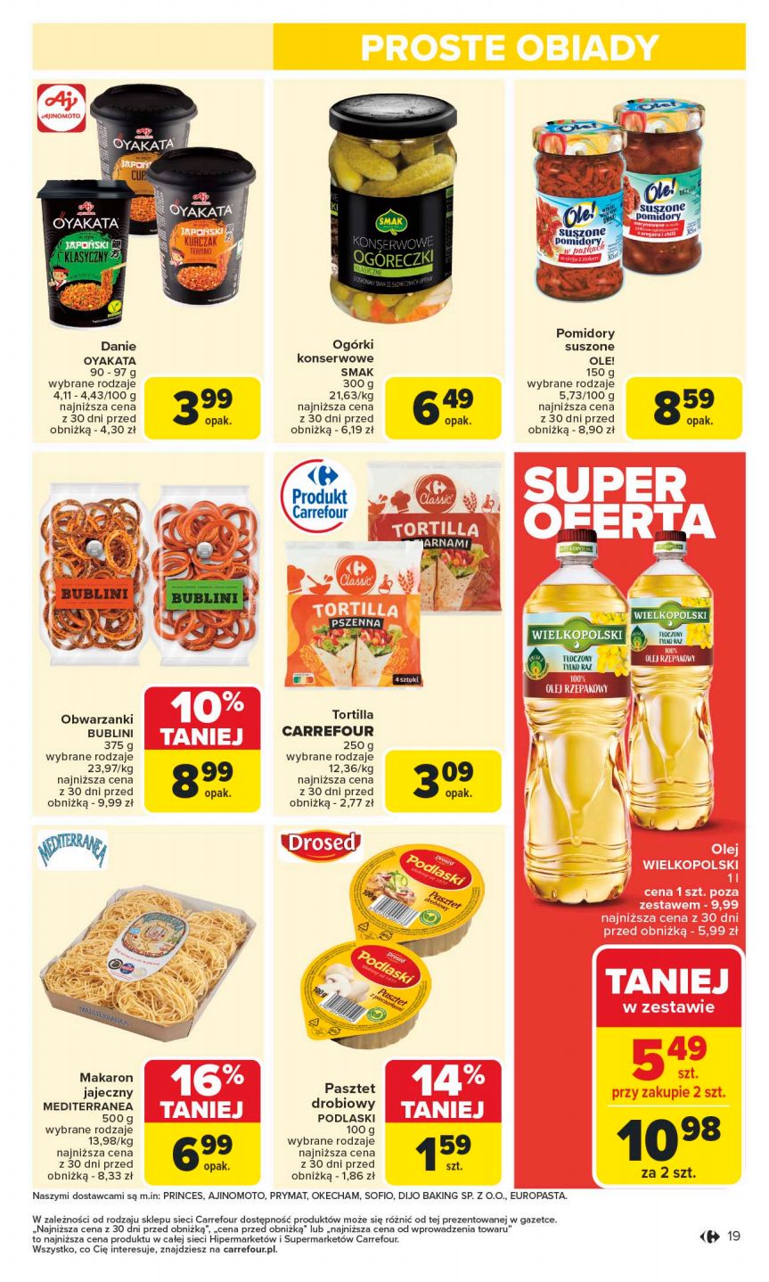 Carrefour Market Jasło - Gazetka promocyjna