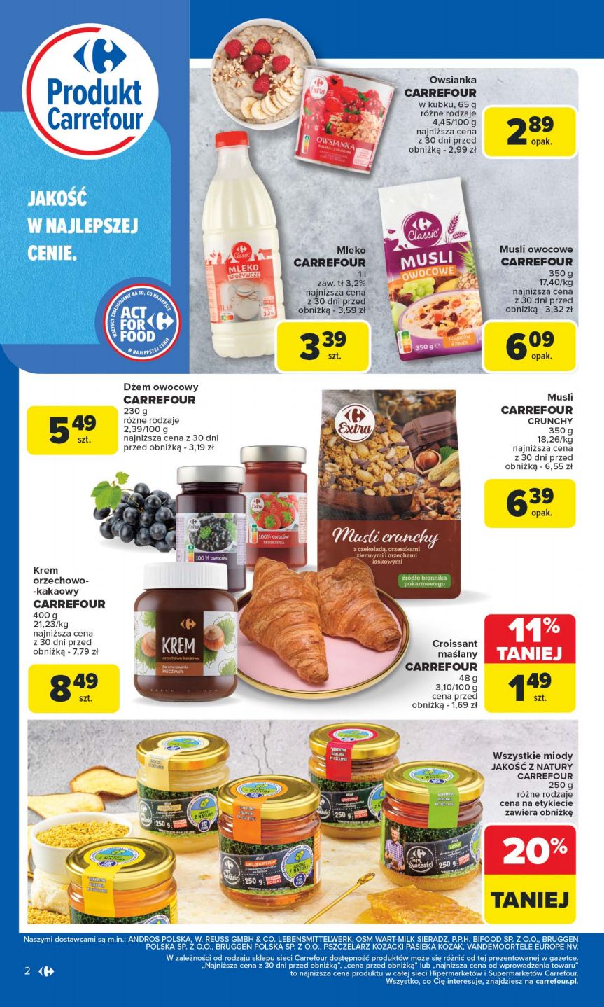 Carrefour Market Jasło - Gazetka promocyjna
