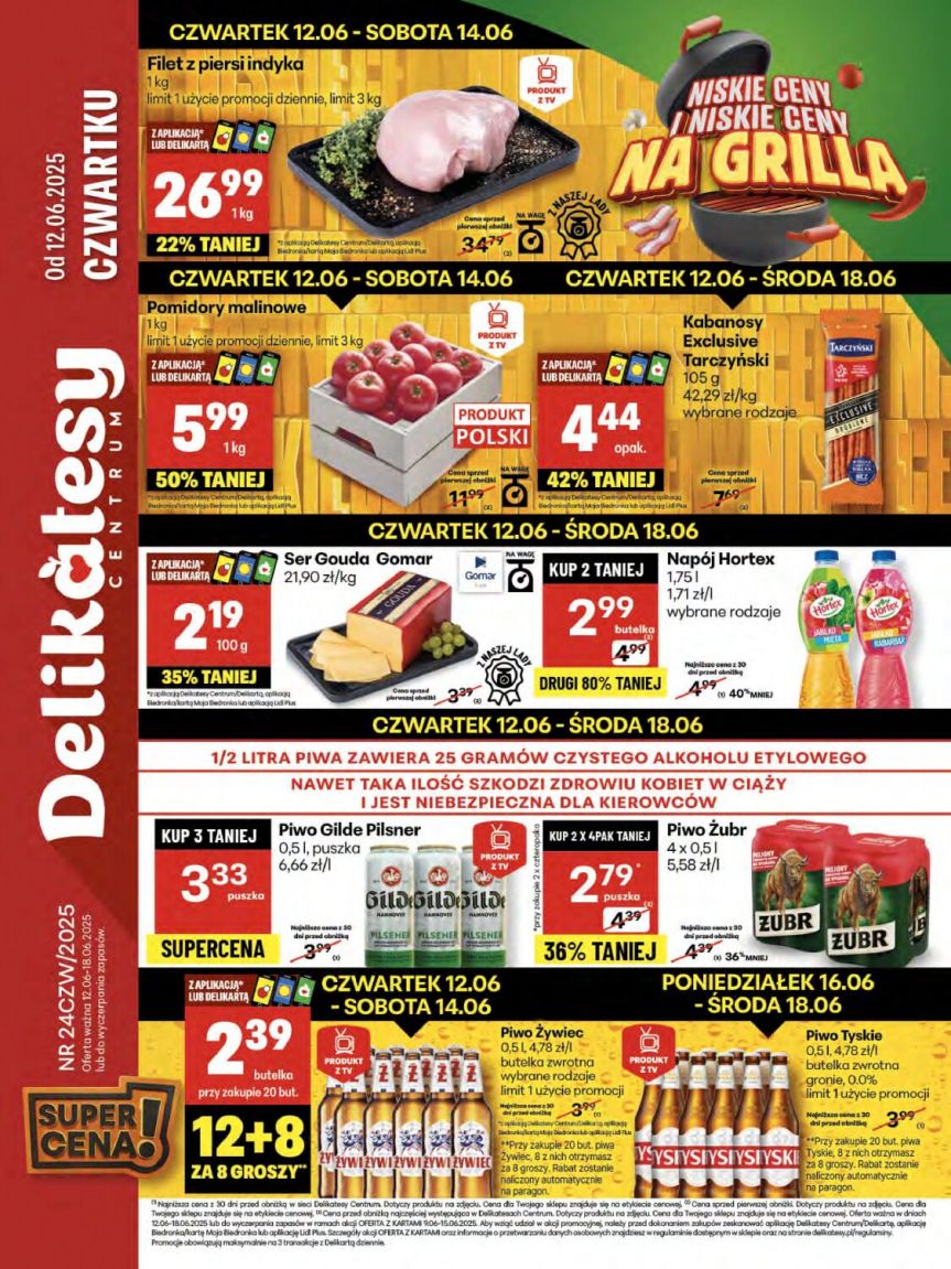 Delikatesy Centrum Jasło - Gazetka promocyjna 25/2024