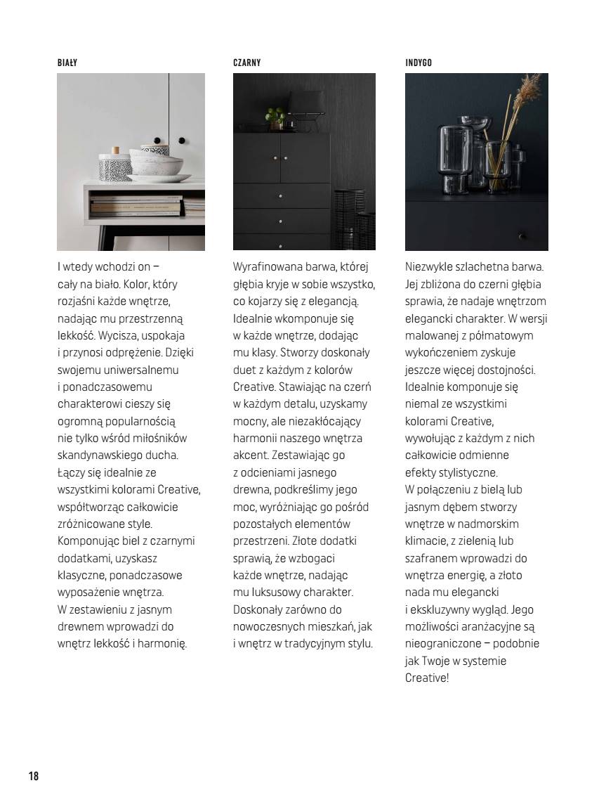 VOX - System meblowy Creative