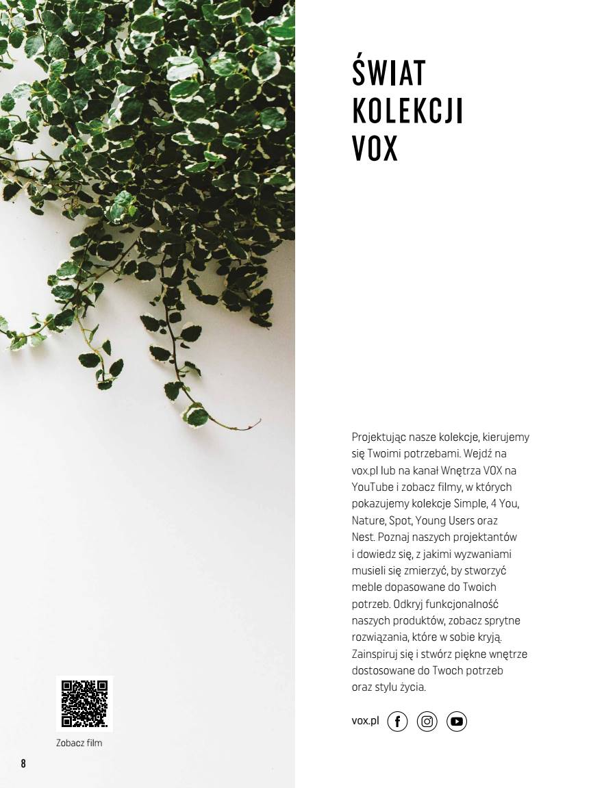 VOX - Kolekcje meblowe