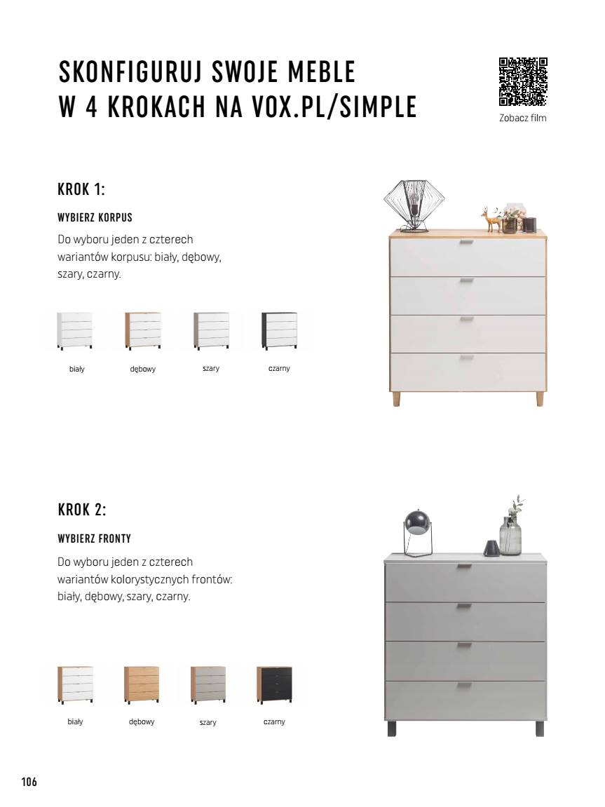 VOX - Kolekcje meblowe