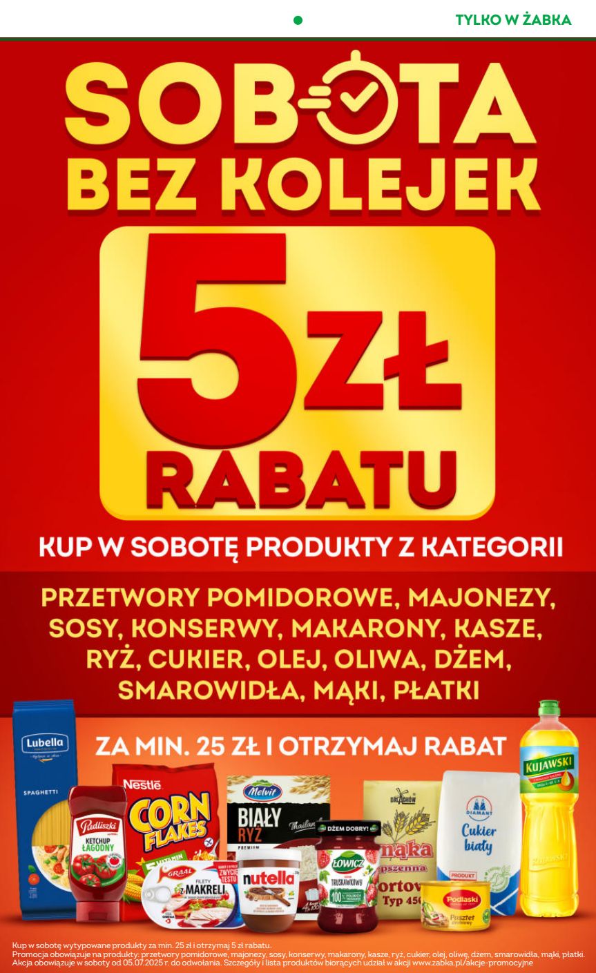 Żabka gazetka