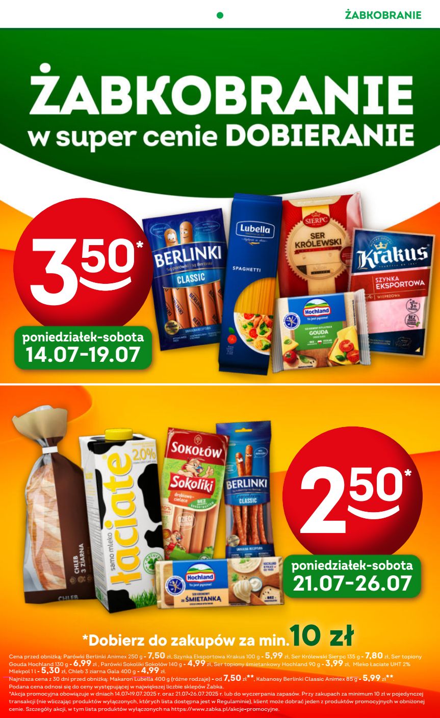 Żabka gazetka