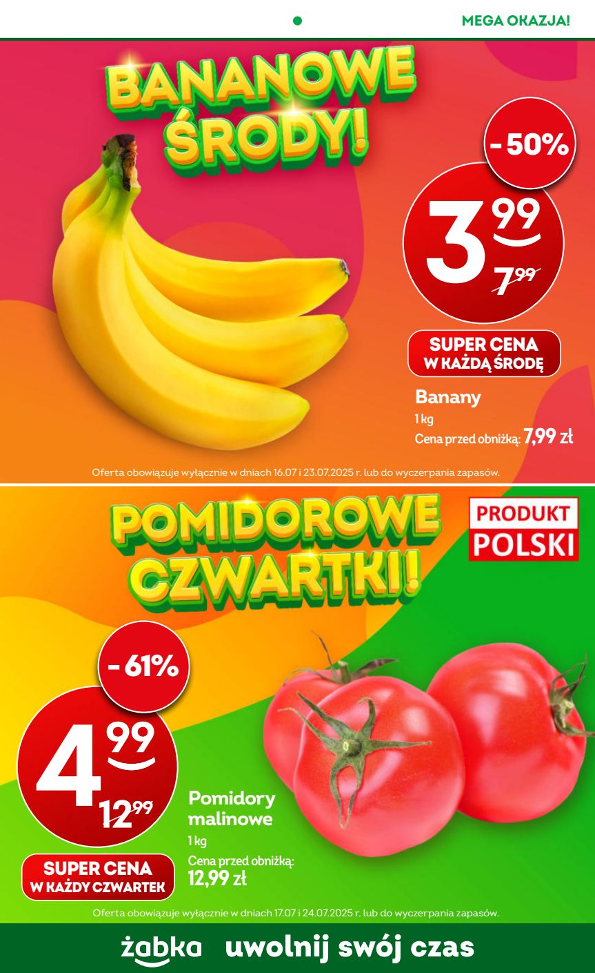 Żabka gazetka