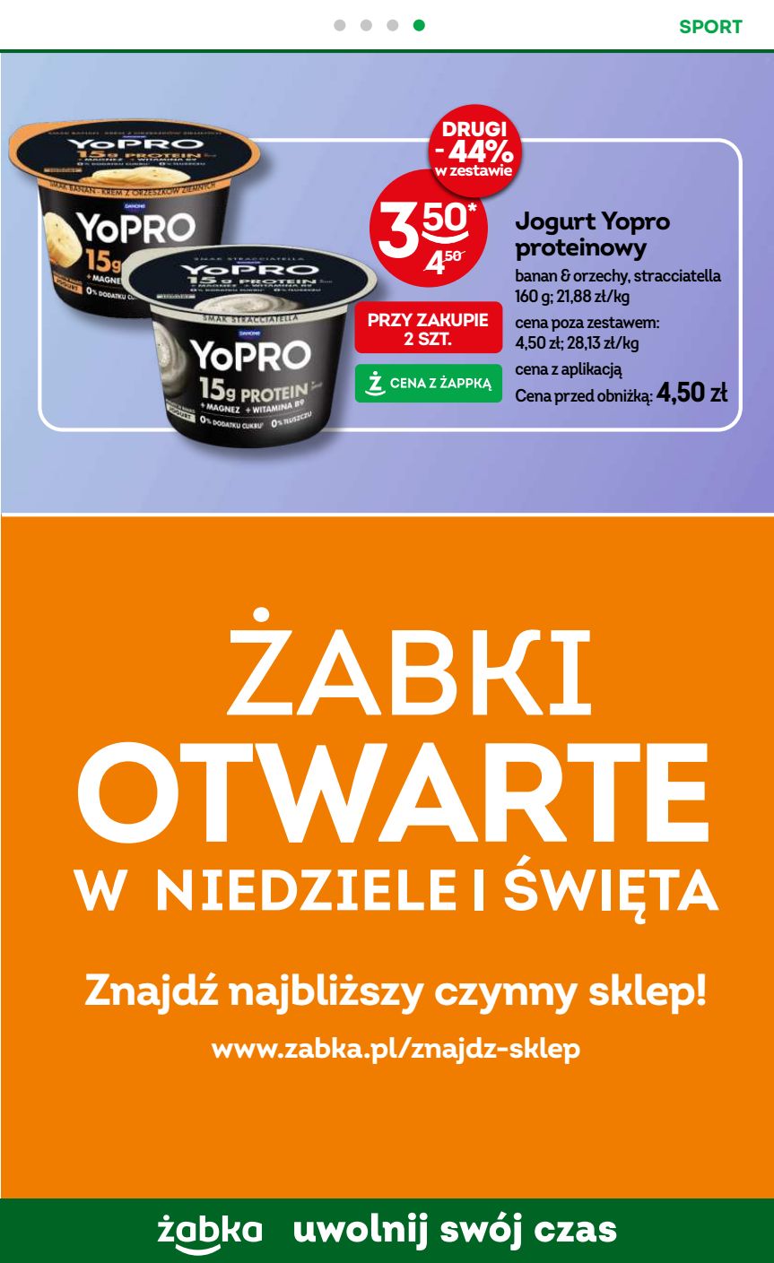 Żabka gazetka