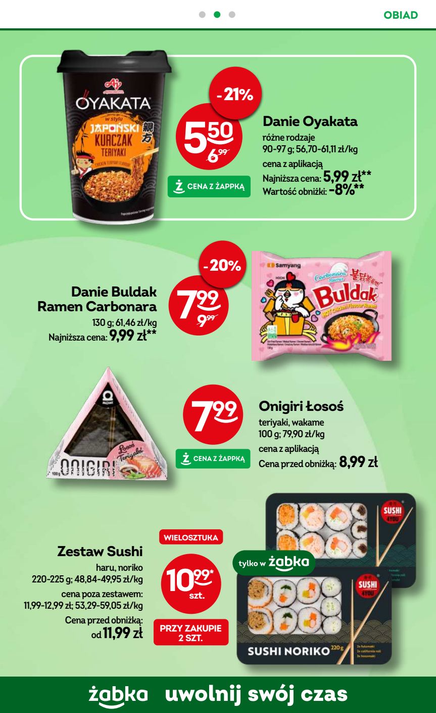 Żabka gazetka
