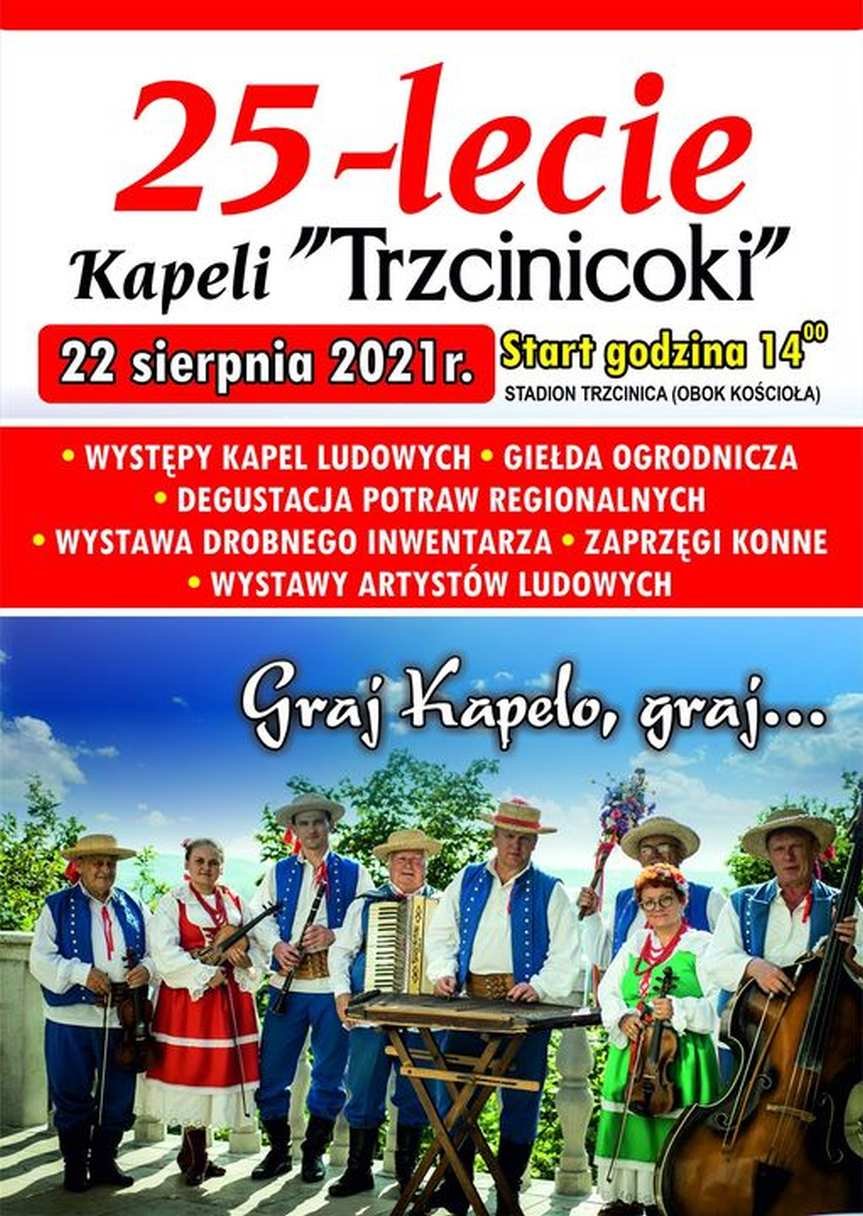 25-lecie kapeli "Trzcinicoki"
