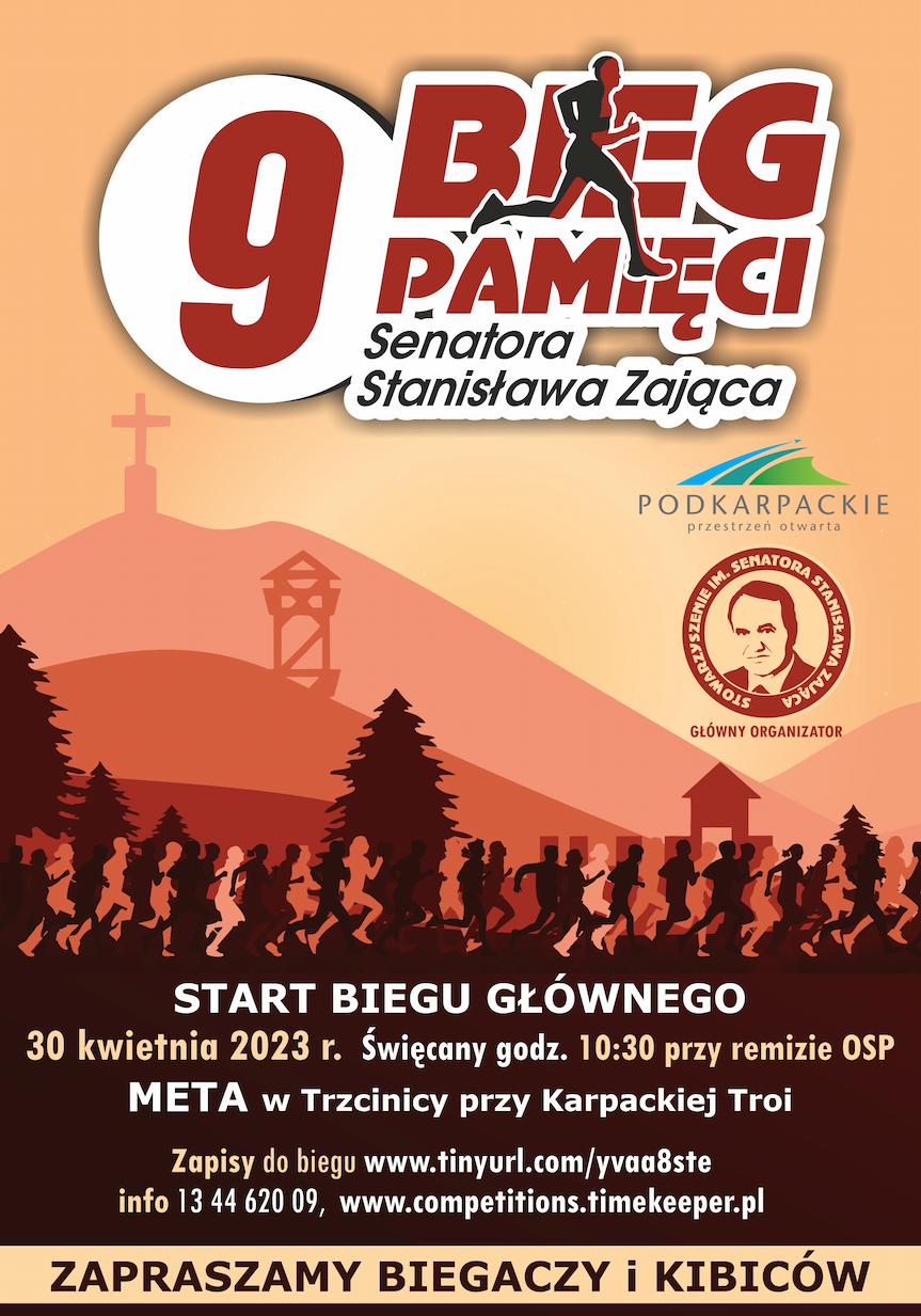 9 bieg pamięci senatora Stanisława Zająca