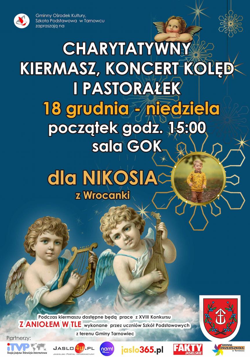 Charytatywny koncert kolęd i pastorałek w Tarnowcu