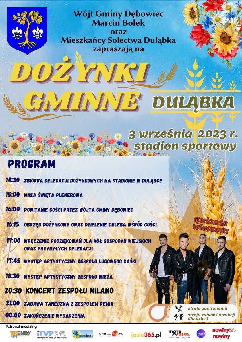 Dożynki Gminne w Duląbce