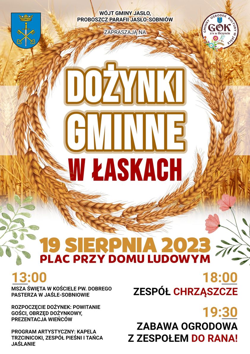 Dożynki Gminy Jasło w Łaskach