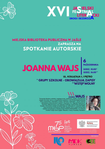 Dzicy Przewodnicy – spotkanie autorskie z Joanną Wajs