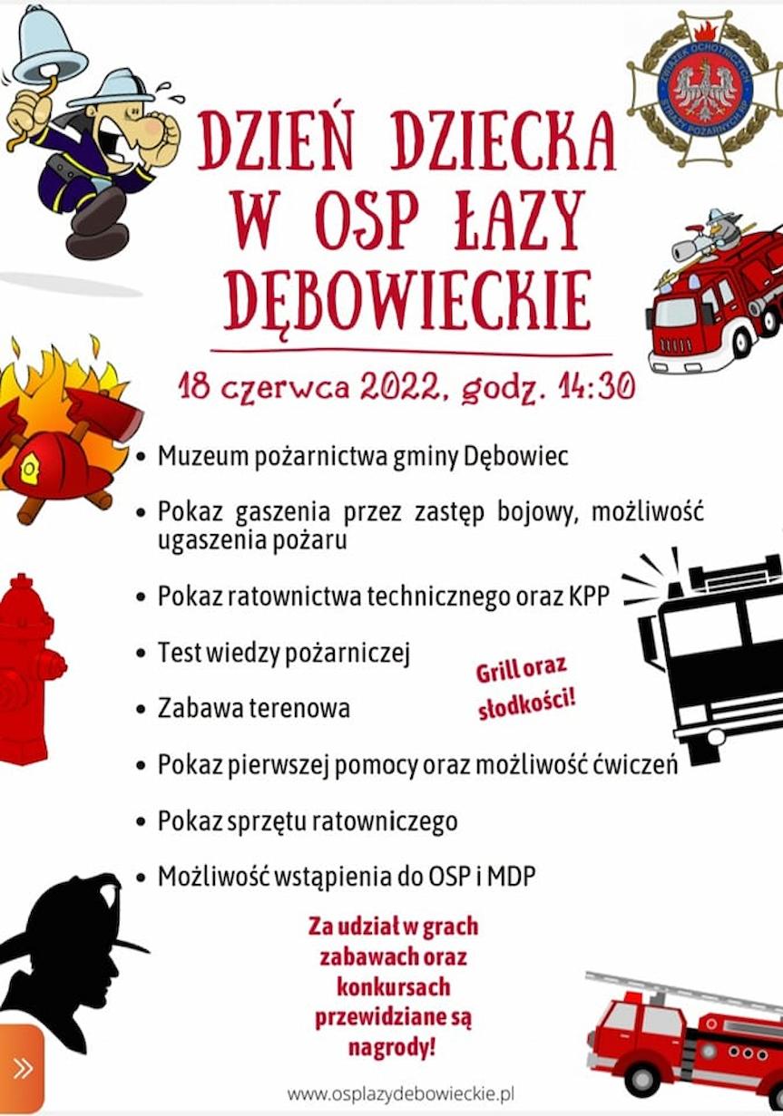 Dzień Dziecka w OSP Łazy Dębowieckie