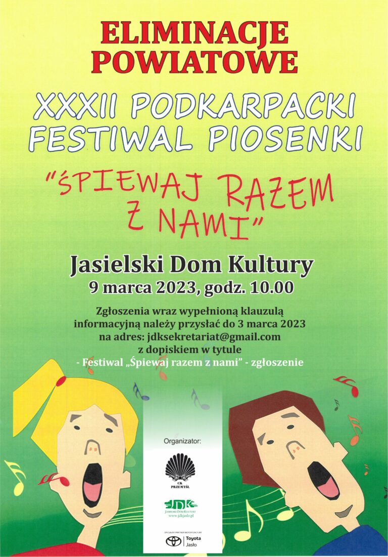 Eliminacje do festiwalu piosenki "Śpiewaj razem z nami"