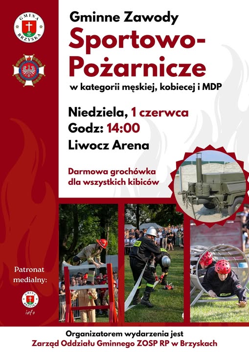 Gminne Zawody Sportowo Pożarnicze w Kłodawie