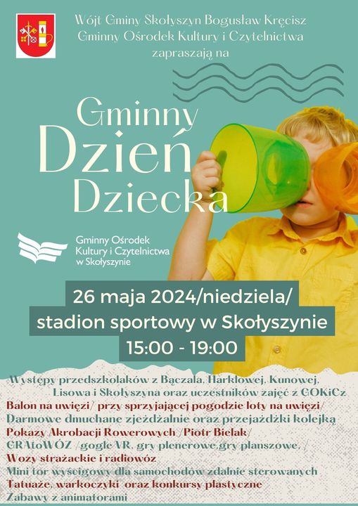 Gminny Dzień Dziecka w Skołyszynie