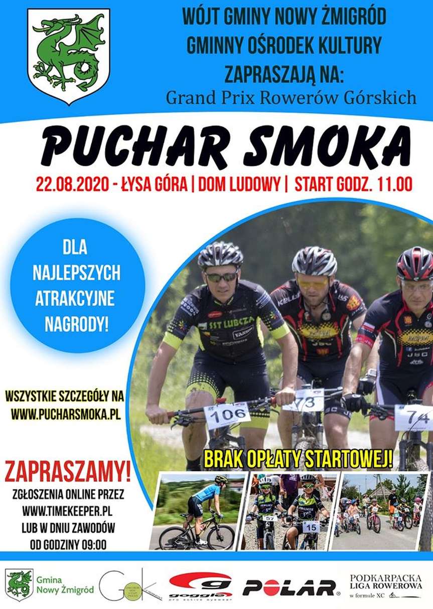 Grand prix rowerów górskich - Puchar Smoka w Łysej Górze