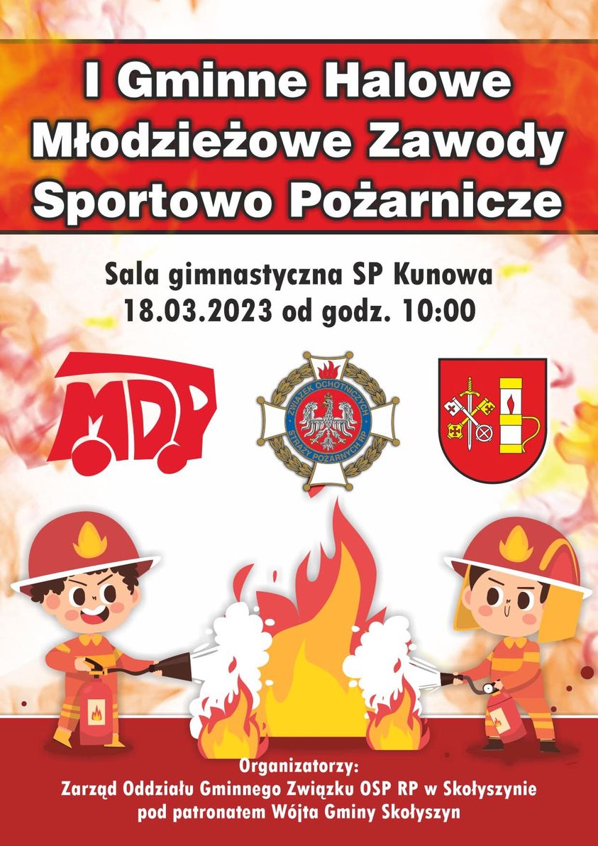I Gminne Halowe Młodzieżowe Zawody Sportowo Pożarnicze