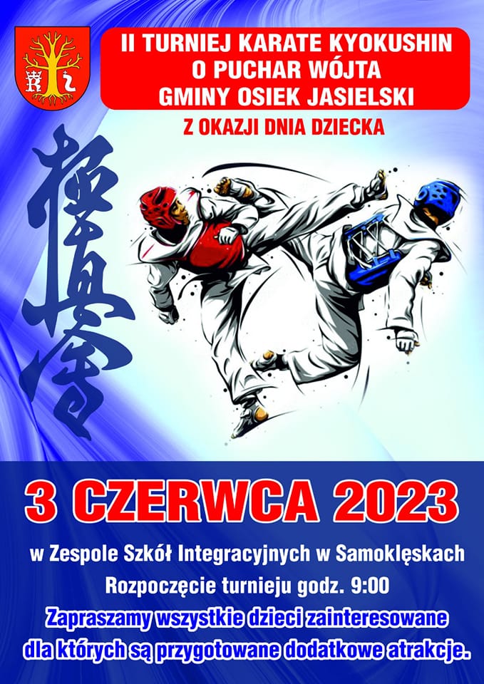 II turniej karate kyokushin o puchar Wójta Gminy Osiek Jasielski