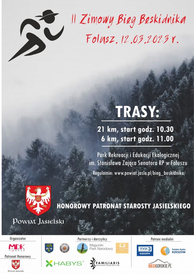 II Zimowy Bieg Beskidnika w Foluszu