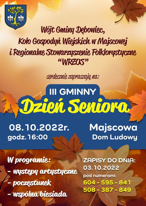 III Gminny Dzień Seniora w Majscowej