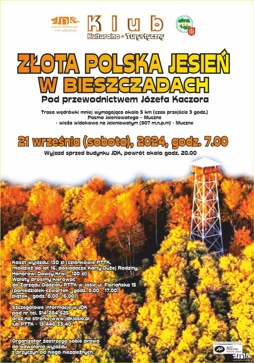 Jesienna wycieczka w Bieszczady