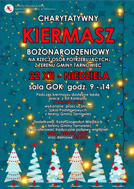 Kiermasz Bożonarodzeniowy w Tarnowcu