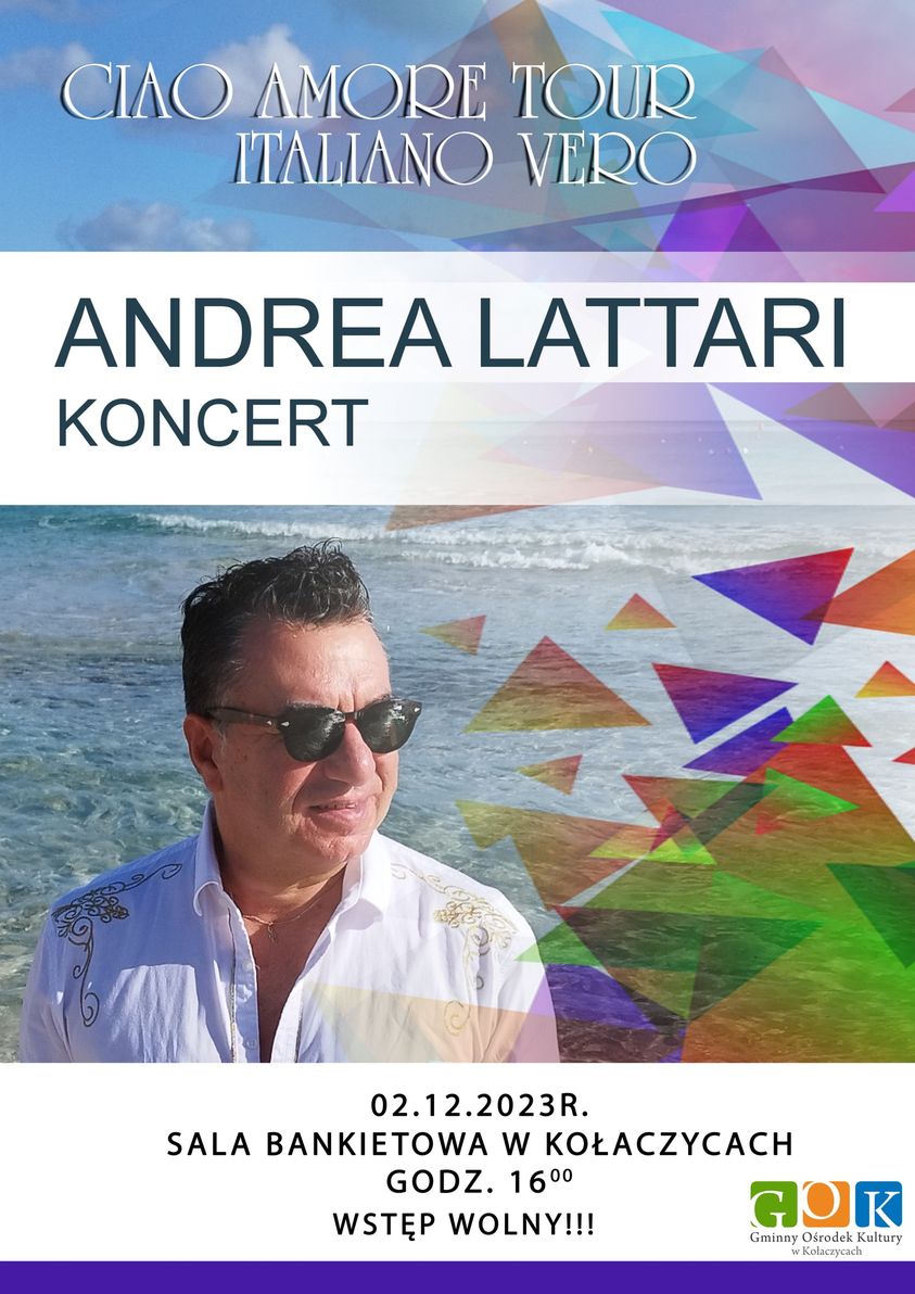 Koncert Andrea Lattari w Kołaczycach