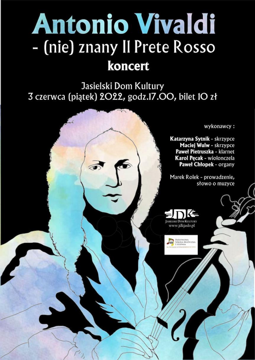 Koncert "Antonio Vivaldi – (nie) znany Il Prete Rosso" w JDK