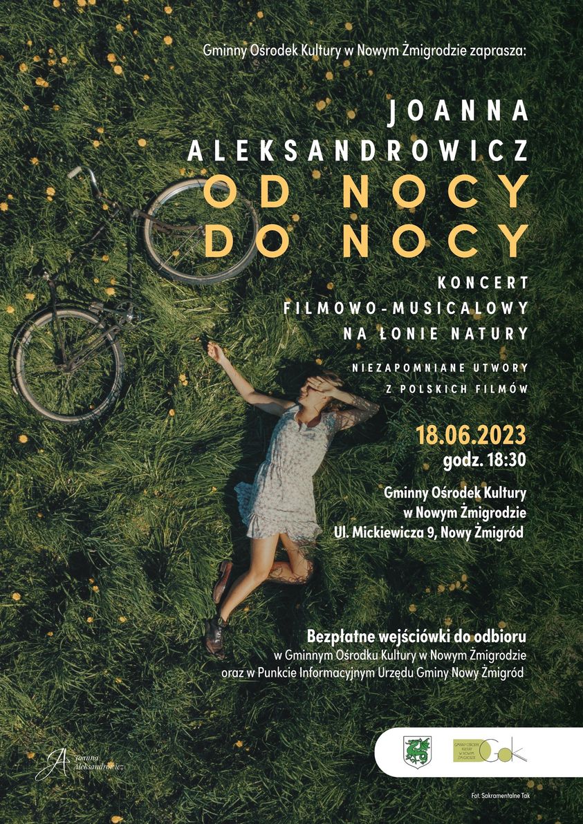 Koncert Filmowo- Musicalowy "Od Nocy do Nocy"