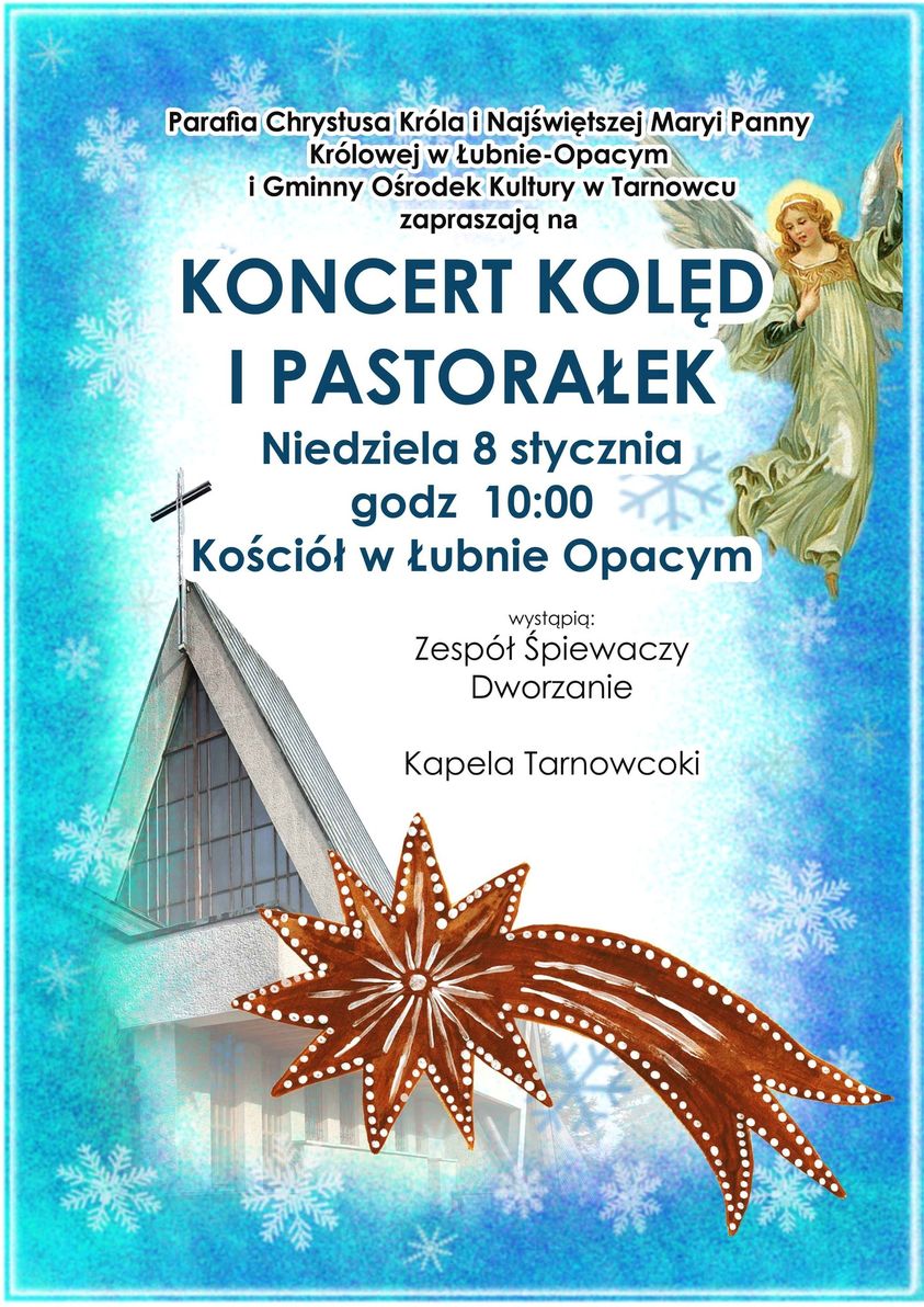 Koncert kolęd i pastorałek w Łubnie Opacym