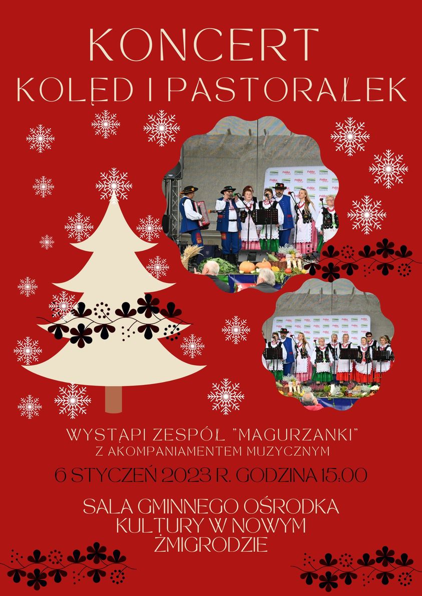 Koncert kolęd i pastorałek w Nowym Żmigrodzie