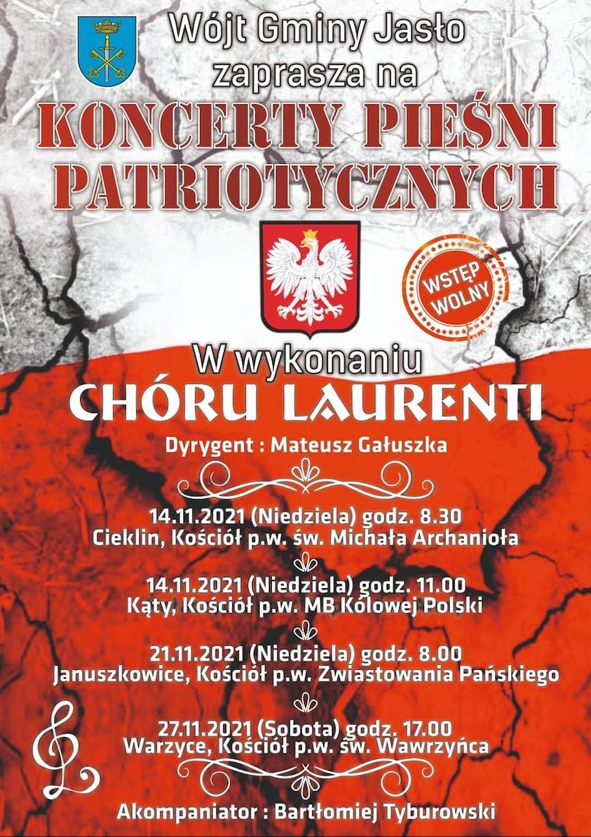 Koncert pieśni patriotycznych w Kątach