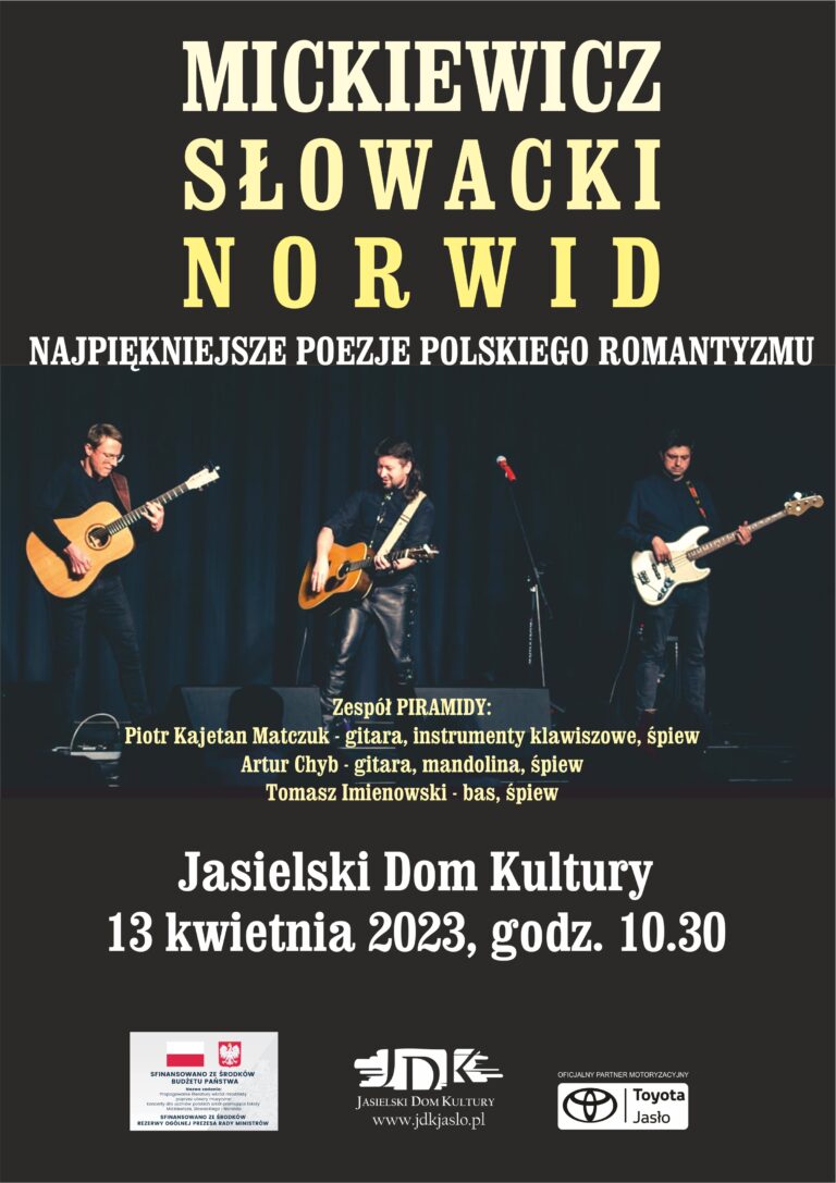 Koncert poezji romantycznej w JDK