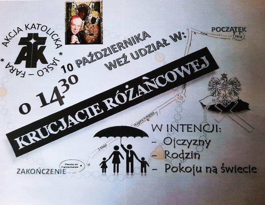 Krucjata Różańcowa ulicami Jasła