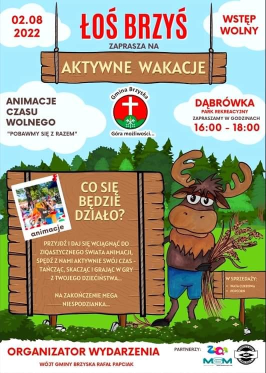 Łoś Brzyś zaprasza na aktywne wakacje