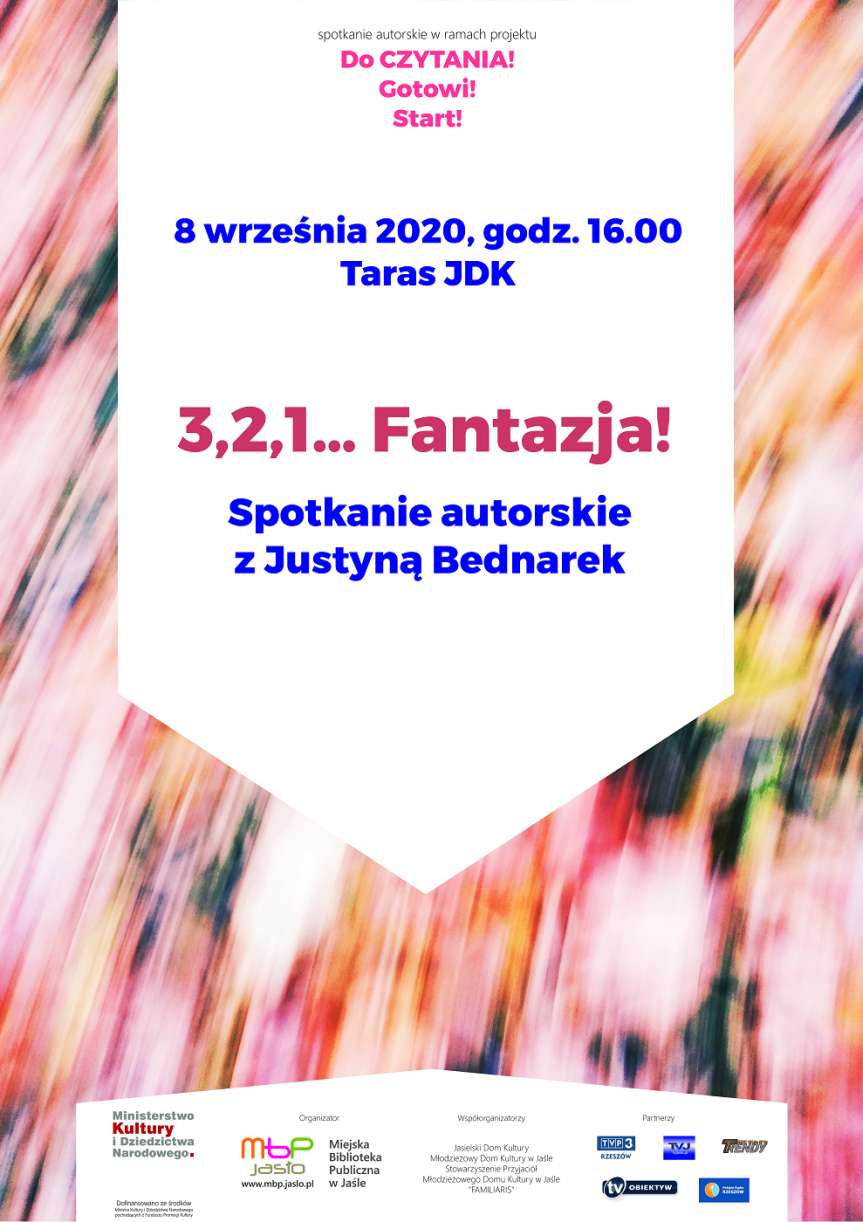 Miejska Biblioteka Publiczna w Jaśle. Spotkanie z Justyną Bednarek