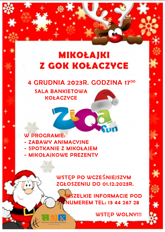 Mikołajki z GOK Kołaczyce