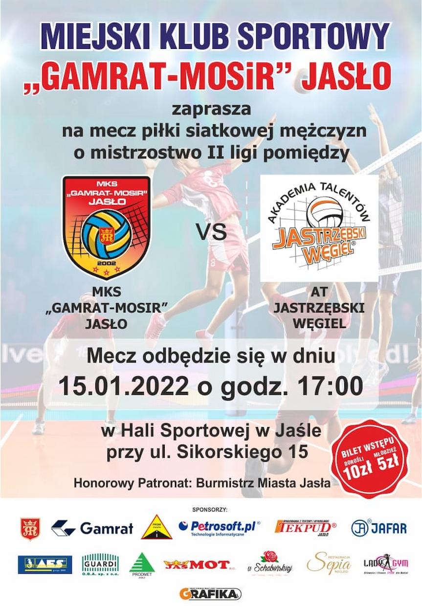 MKS Gamrat-MOSiR Jasło -  AT Jastrzębski Węgiel