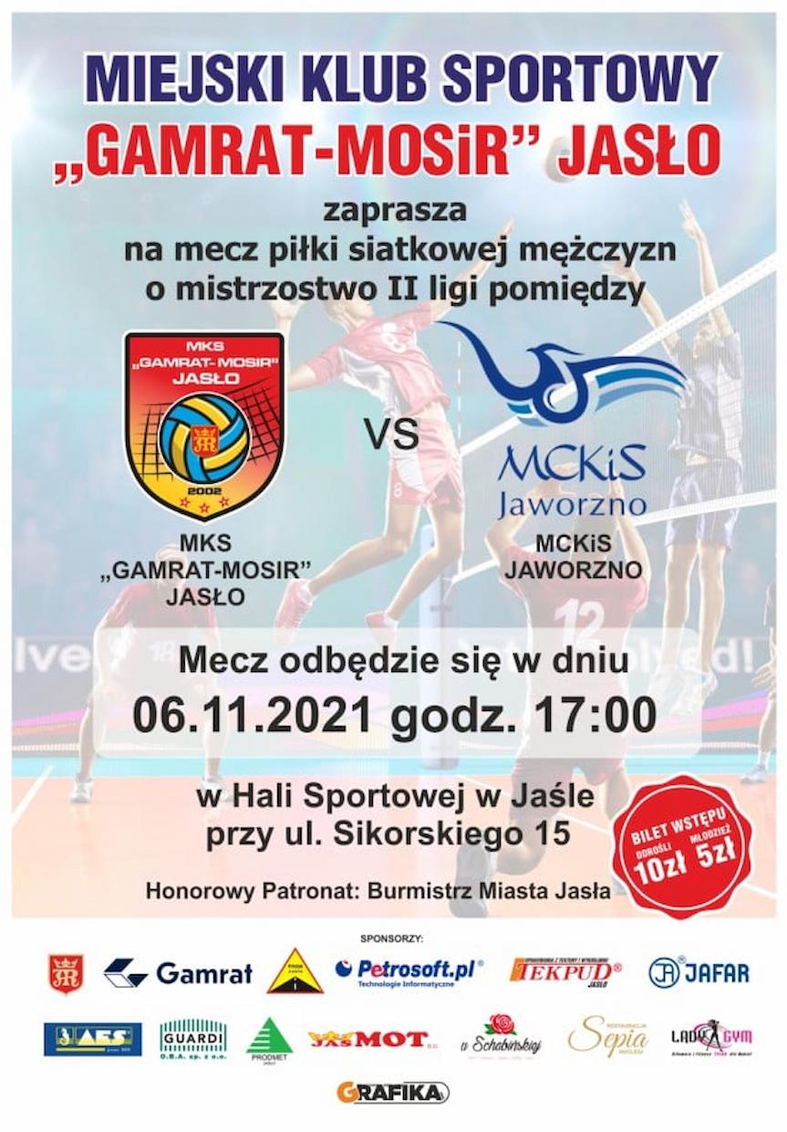 MKS Gamrat-MOSiR Jasło - MCKiS Jaworzno 