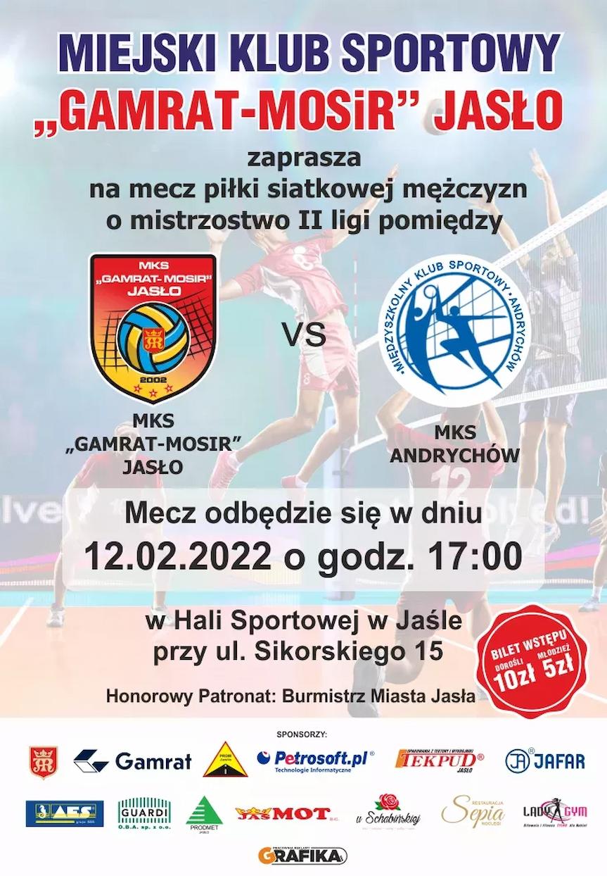 MKS Gamrat-MOSiR Jasło - MKS Andrychów