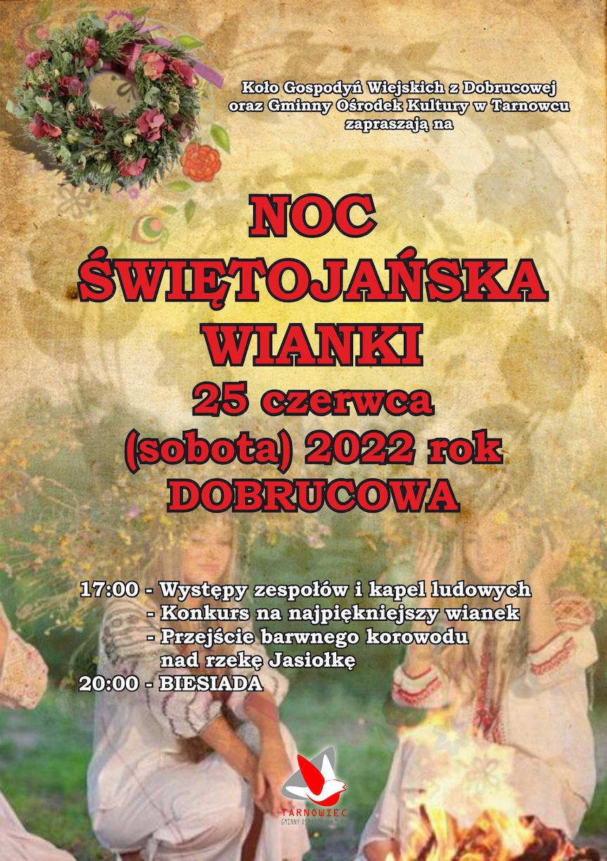 Noc Świętojańska Wianki Dobrucowa