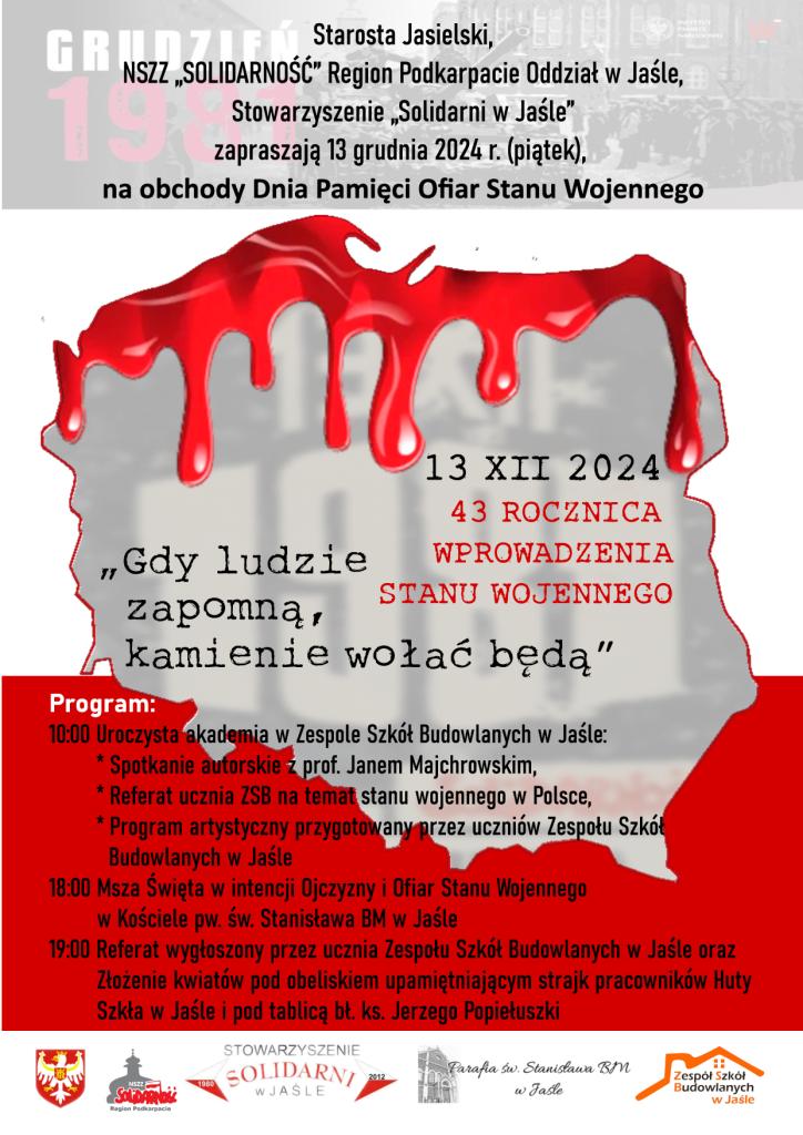 Obchody Dnia Pamięci Ofiar Stanu Wojennego
