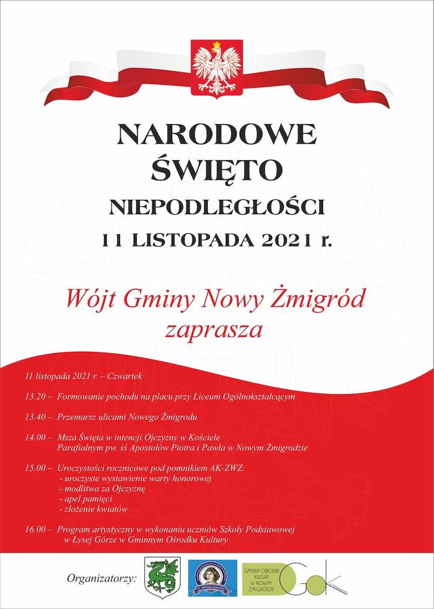 Obchody Narodowego Święta Niepodległości w Nowym Żmigrodzie