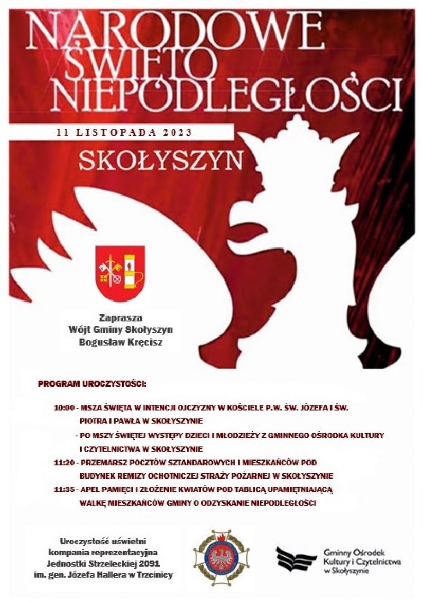 Obchody Narodowego Święta Niepodległości w Skołyszynie