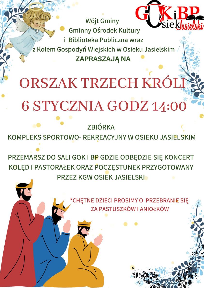 Orszak Trzech Króli w Osieku Jasielskim