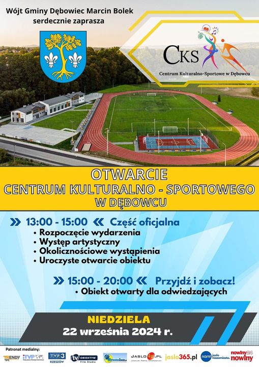 Otwarcie Centrum Kulturalno-Sportowego w Dębowcu